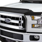 AVS 15-18 Ford F-150 Aeroskin II Textured Low Profile Hood Shield - Black