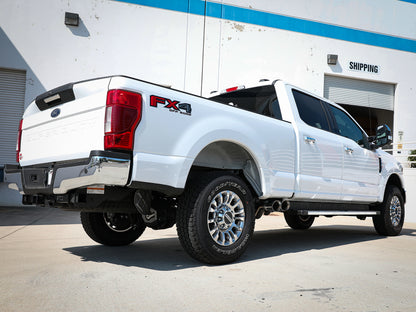 aFe Rebel Series 3in 409 SS Cat-Back Escape con puntas pulidas 17-20 Ford F-250 V8 6.2L