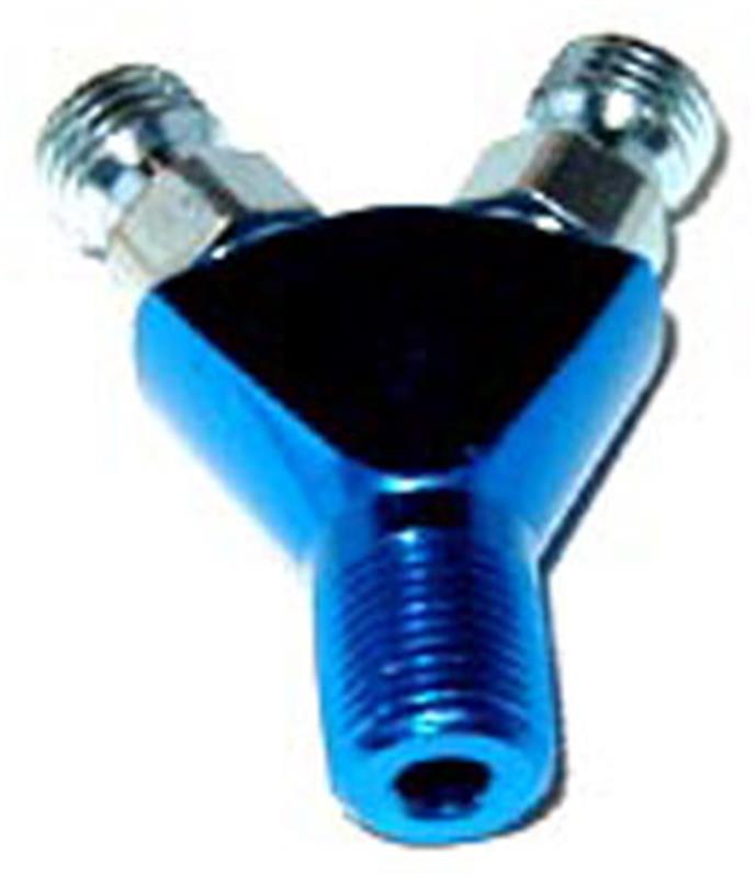 Nitrous Oxide System - NOS Specialty Y Fitting Flare Jet To 1/8" NPT (17255NOS)
