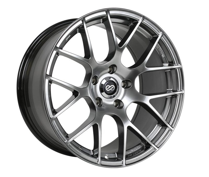 Rueda Enkei Raijin 18x9.5 35mm Offset 5x114.3 Bolt Pattern Hyper Silver