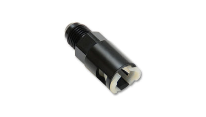 Adaptador EFI de desconexión rápida vibrante - 8AN Flare a manguera de 3/8 pulg.