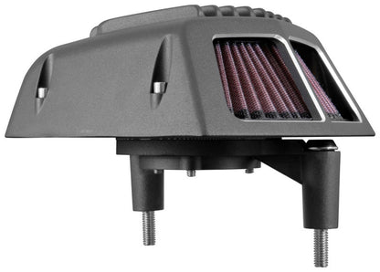 K&N Street Metal Intake System for 08-16 Harley-Davidson Touring Models - Shaker Black