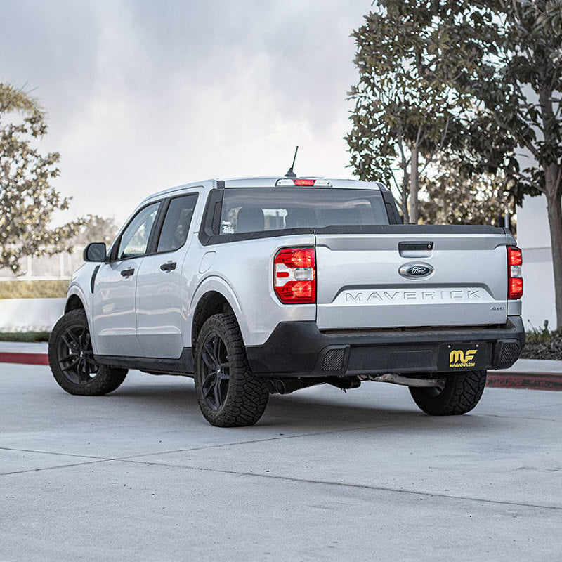 MagnaFlow 2022 Ford Maverick Street Series SS Tubo de escape Cat-Back de 2.5 pulgadas - Punta negra