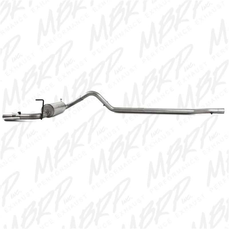 MBRP 2007-2009 Jeep Wrangler 4dr 3.8L V6 Gato trasero individual