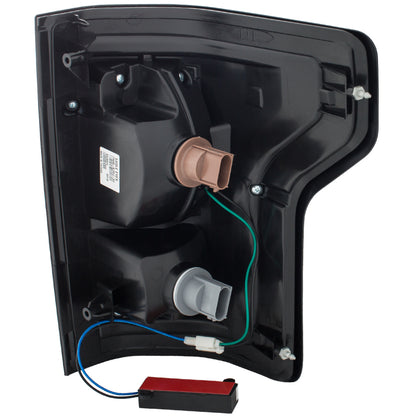 ANZO 2015-2016 Ford F-150 LED lanternas traseiras pretas
