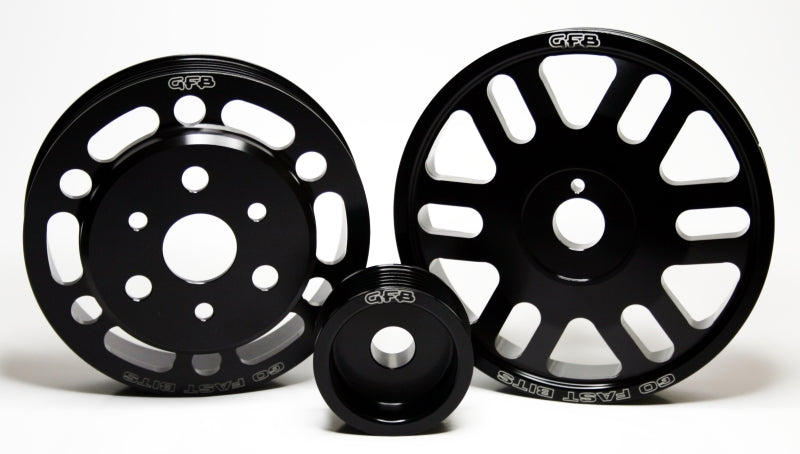 Kit de polia GFB 13 Subaru BRZ / 13 Scion FR-S 3 Pc L/W (polias de manivela/alternador/bomba de água)