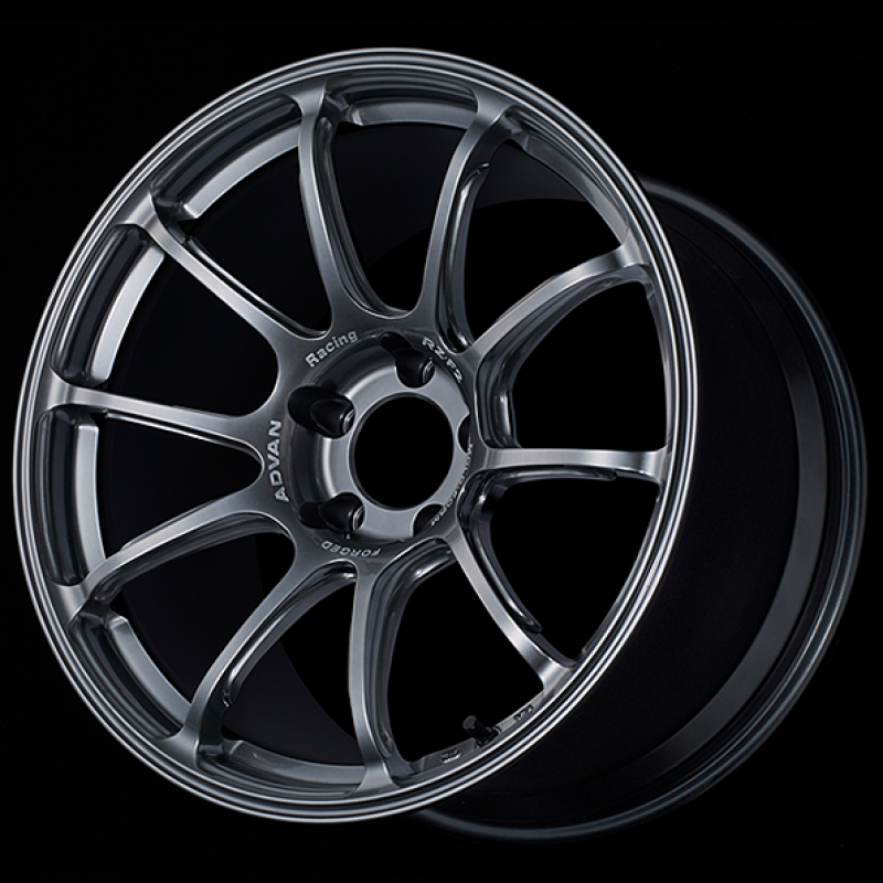 Advan RZ-F2 18x9.5 +29 5x114.3 Racing Hyper Black Wheel
