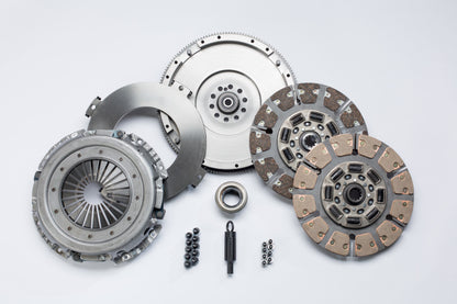 South Bend Clutch 94-98 Ford 7.3 Powerstroke ZF-5 Street Kit de embrague orgánico de doble disco