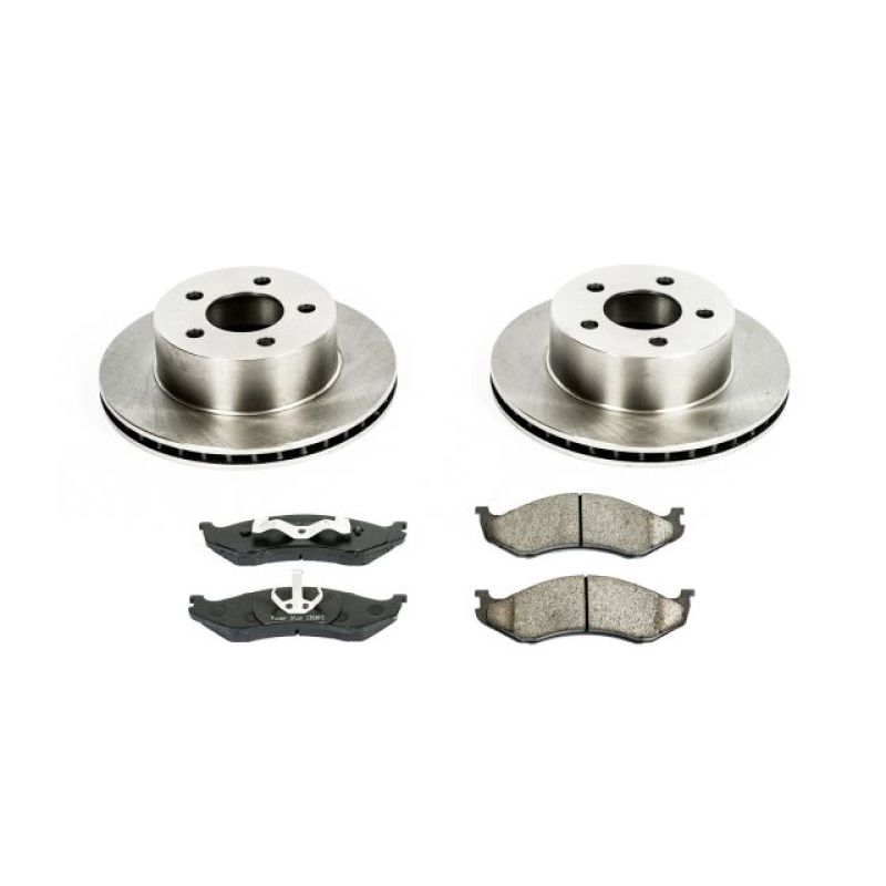 Power Stop 90-99 Jeep Cherokee Front Autospecialty Brake Kit