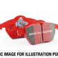EBC 75-80 Lotus Esprit 2.0 Redstuff Rear Brake Pads