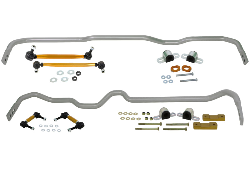 Kit de barra estabilizadora dianteira e traseira Whiteline 12-13 Volkswagen Golf R