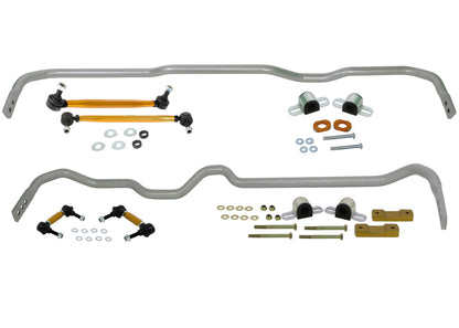 Kit de barra estabilizadora dianteira e traseira Whiteline 12-13 Volkswagen Golf R