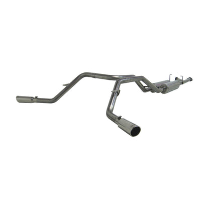 MBRP 2007-2009 Toyota Tundra 4.7/5.7L V8 DC-Std. &amp; CM-SB Cat Back Salida lateral doble