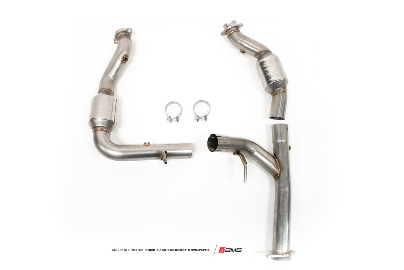 AMS Performance 2015+ Ford F-150 3.5L Ecoboost (Excl. Raptor) Federal EPA Complacente Catted Downpipe