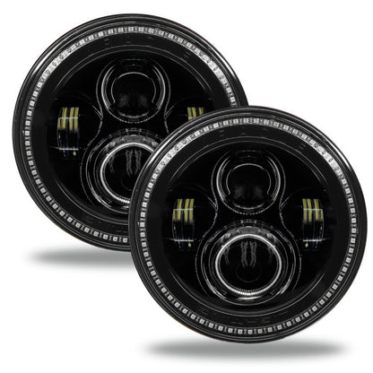 Oracle Jeep Wrangler JL/Gladiator JT 7in. High Powered LED Headlights (Pair) - Dynamic