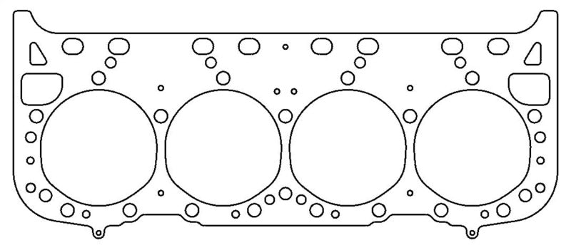 Cometic 92-96 GM LT1 Small Block 4.100 inch Bore .075 inch MLS-5 Head Gasket (w/Valve Pockets)