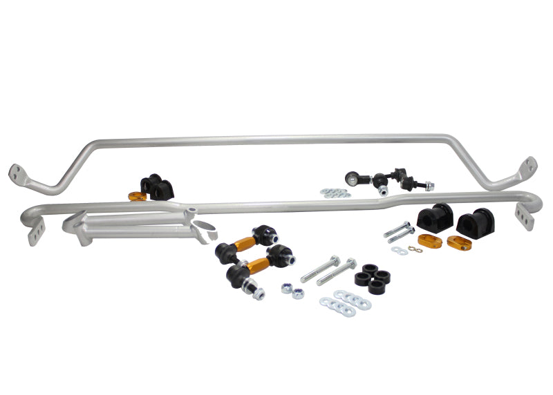 Whiteline 08-14 Subaru WRX / 11-14 WRX kit de barra estabilizadora dianteira e traseira