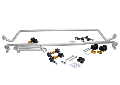 Whiteline 08-14 Subaru WRX / 11-14 WRX kit de barra estabilizadora dianteira e traseira