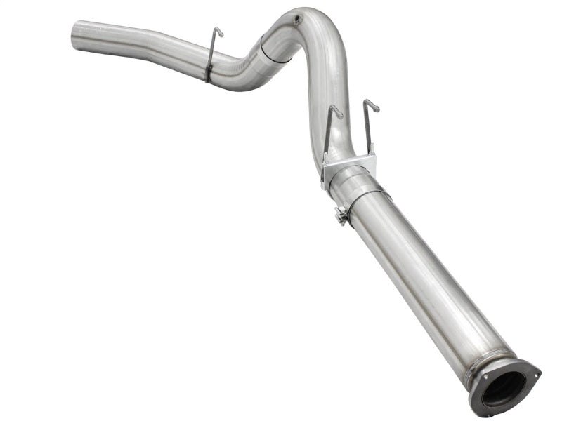 aFe Atlas Exhausts 5in DPF-Back Sistema de escape de acero aluminizado 2015 Ford Diesel V8 6.7L (td) Sin punta