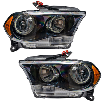 Oracle 11-13 Dodge Durango SMD HL Halogen - Black - White