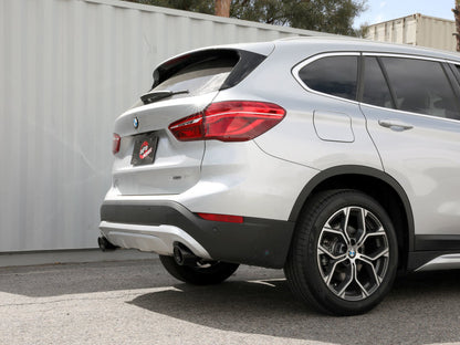 aFe MACHForce XP Escapes Axle-Back 15-21 BMW X1 2.0L (t) (SS con puntas negras)