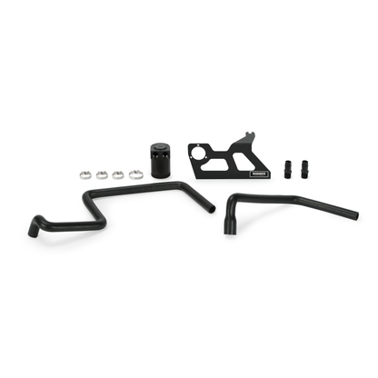 Mishimoto 07-11 Jeep Wrangler JK Baffled Oil Catch Lata - Preto