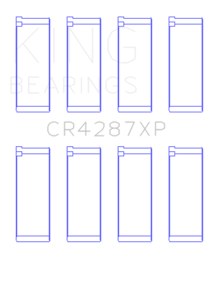 King Engine Bearings Acura B18C1/B18C5 VTEC (Size STDX) Performance Rod Bearing Set