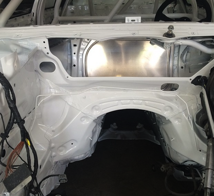 HARD Motorsport - BMW E46 Firewall HVAC Block Off Plate (E46FIWALL)