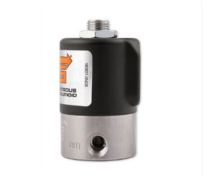 Sistema de óxido nitroso - NOS Cheater Nitrous Solenoide Acabado en negro (18000BNOS)