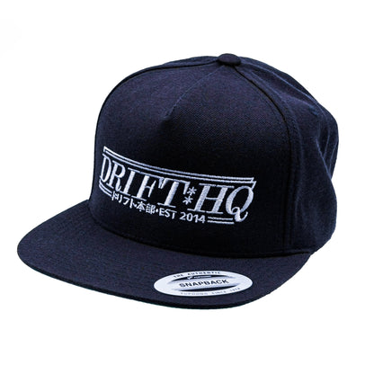 Drift HQ - SOMBRERO SNAPBACK GRIS SOBRE NEGRO (NUEVO)