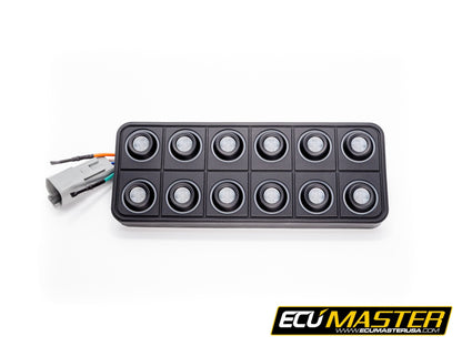 ECU MASTER - TECLADO CAN - 12 POSICIONES 
