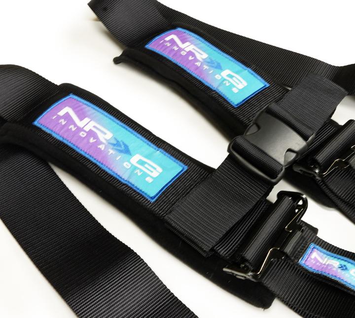 NRG - Arnés de cinturón de seguridad de 5 puntos con eslabón de enganche