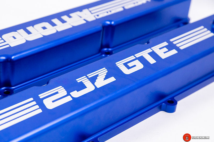 Ichiban Engineering - 2JZ - GTE - Slim CNC Billet Valve Covers