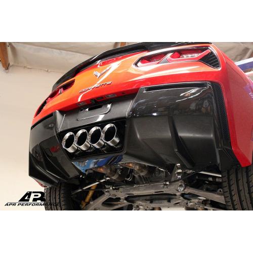 APR Performance - Chevrolet Corvette C7 Z06 Rear Diffuser 2014-Up (Without Under-Tray) (AB-277019)