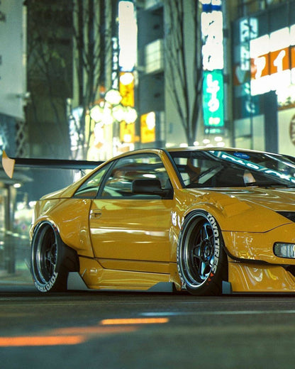 KBD - Nissan 300ZX 1990-1996 2+2 PMZ-K V2 2 peças saias laterais de poliuretano (37-6111)