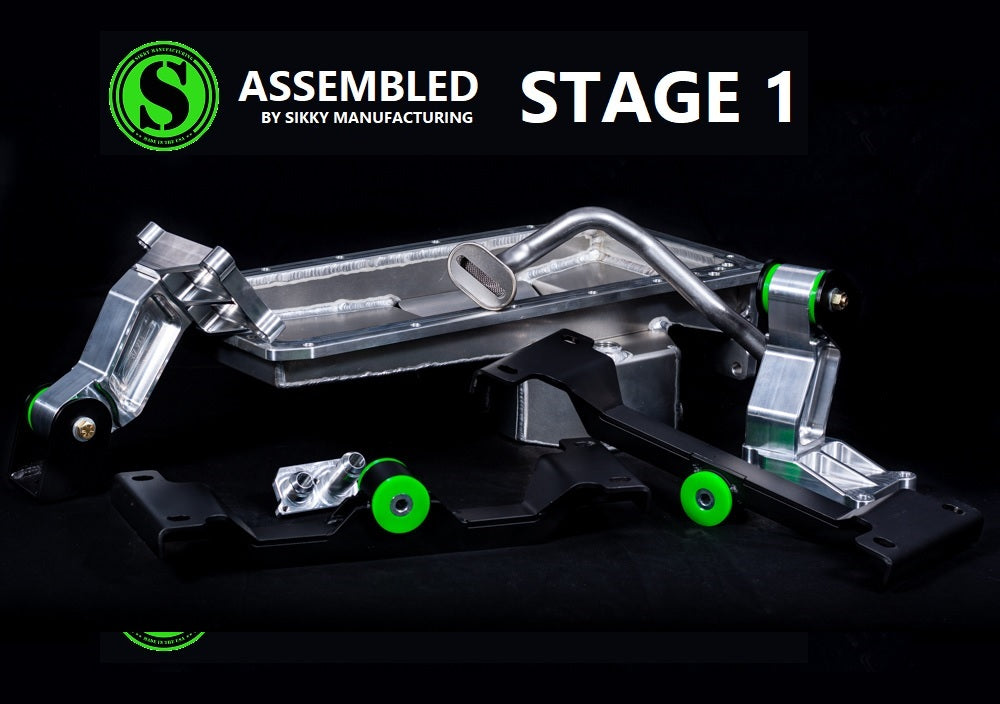 Sikky Manufacturing - BMW E39 LSx Mount Kit Assembly (SM-MK007)