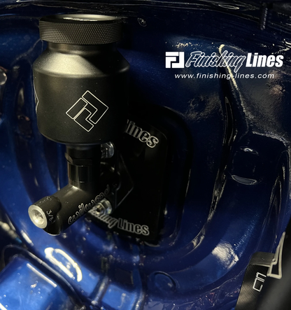 Linhas de chegada - Honda/Acura Linhas de chegada Brake Booster Delete V2 - Preto