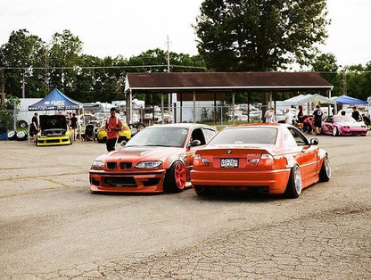 Big Duck Club - BMW E46 Coupe Overfenders (+60mm)