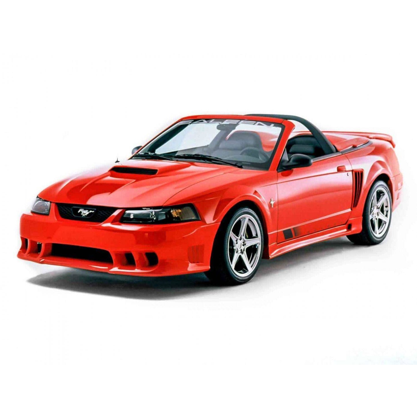KBD - Ford Mustang 1999-2004 Sallen Style 6 Piece Polyurethane Full Body Kit (37-2120)