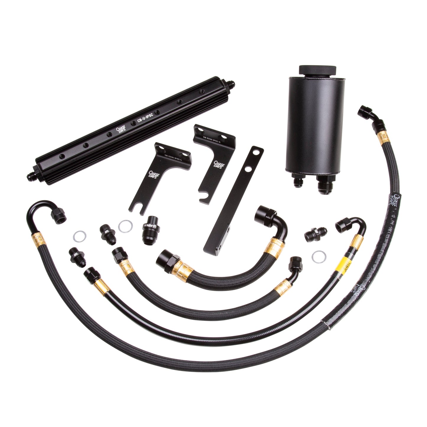 Chase Bays Oil Catch Can Kit for GM LS2 / LS3 / LS7