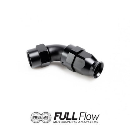 Nuke Performance - Encaixe final de mangueira de PTFE de alto fluxo 60 graus