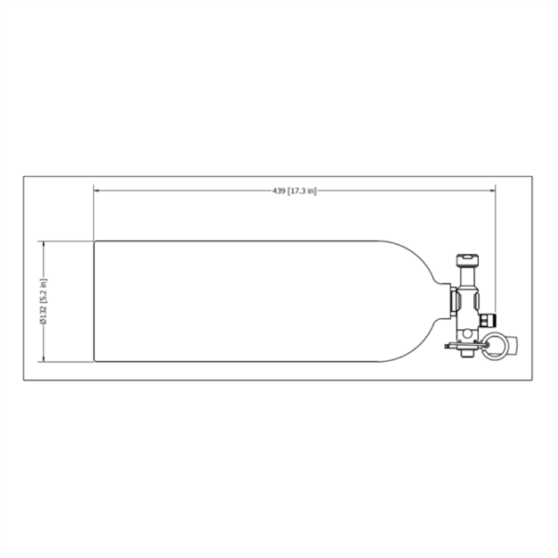 Lifeline USA - Zero 360 SFI 17.1 10lb Mechanical System - Aluminum or Steel Tubing