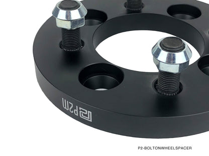 P2M - ESPACIADORES DE RUEDA DE 15 MM: 5X100 PCD / M12X1.50 STUD / 54.1 BORE (BWS-510050-15-54.1)
