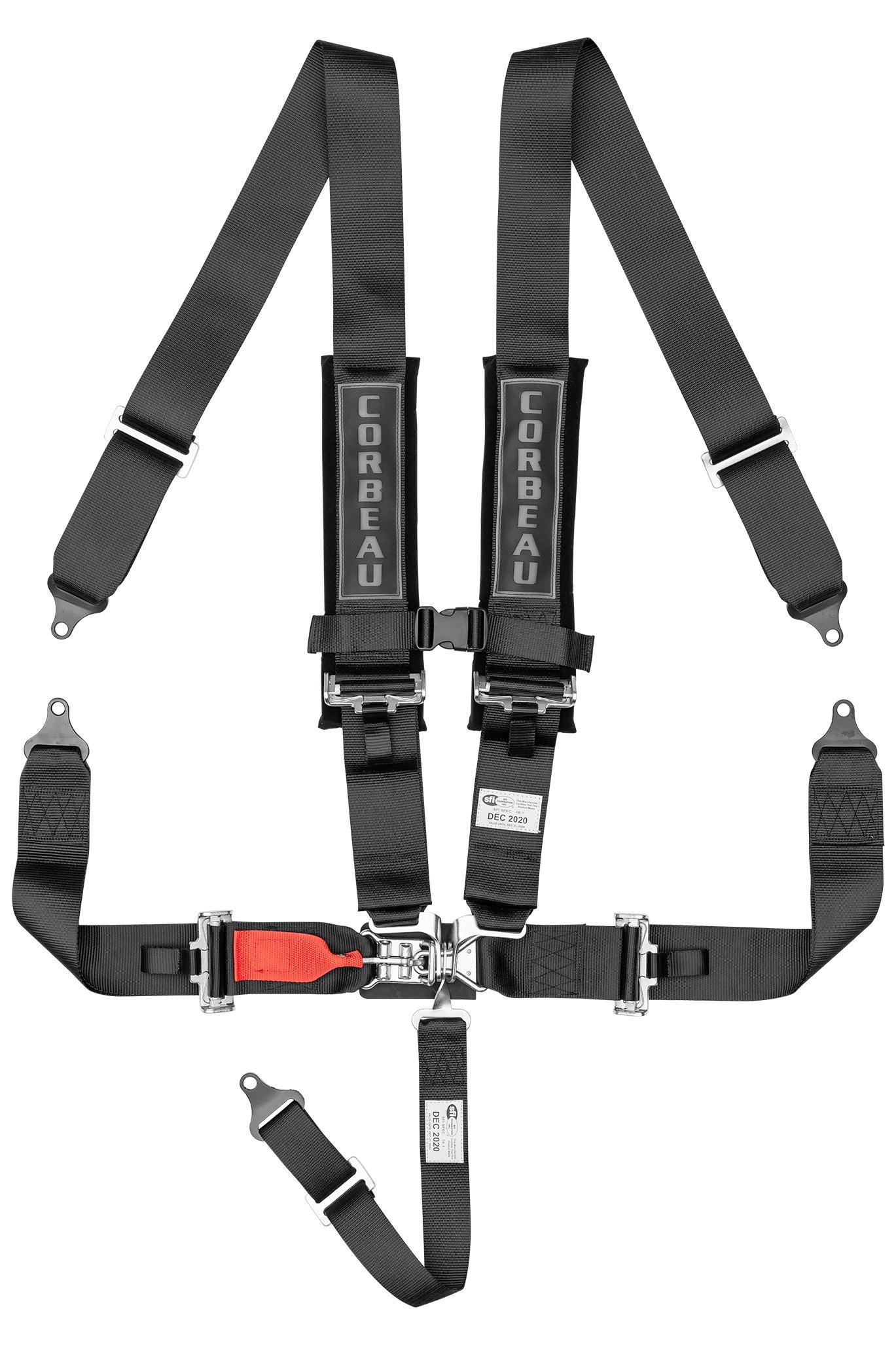 CORBEAU - 5-POINT 3" LATCH AND LINK HARNESS BELTS
