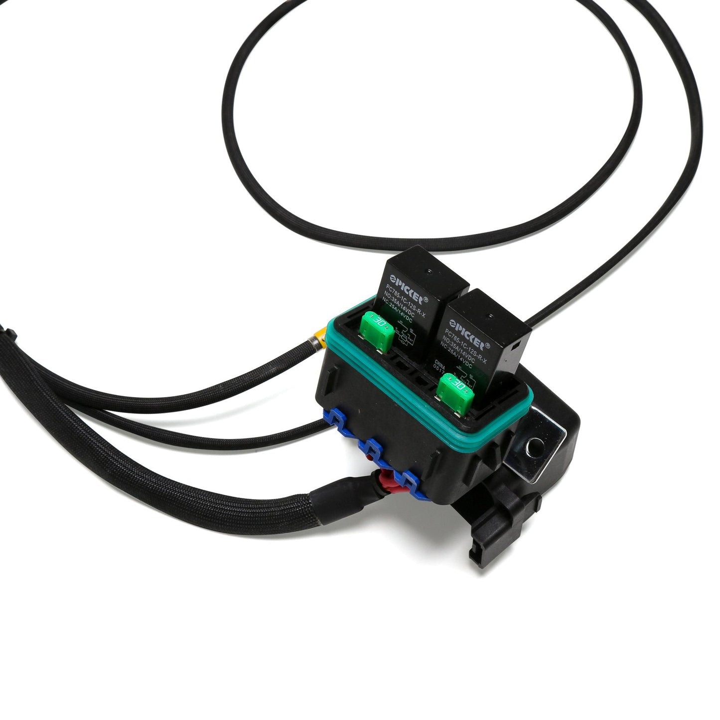 Chase Bays - Dual Fan Relay Wiring Harness with 180º F Thermoswitch (CB-2FANRLY)