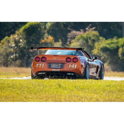 APR Performance - Chevrolet Corvette C6 / C6 Z06 GTC-500 71" Adjustable Wing 2005-Up (AS-107056)