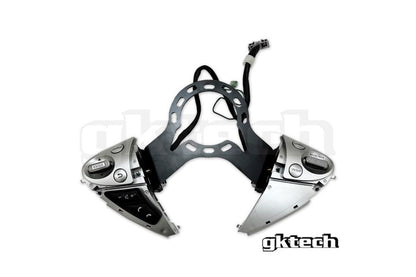 GKTech - Z34 370Z SUPORTE DE RELOCAÇÃO DE CONTROLE DE VOLANTE (Z34X-RELO)
