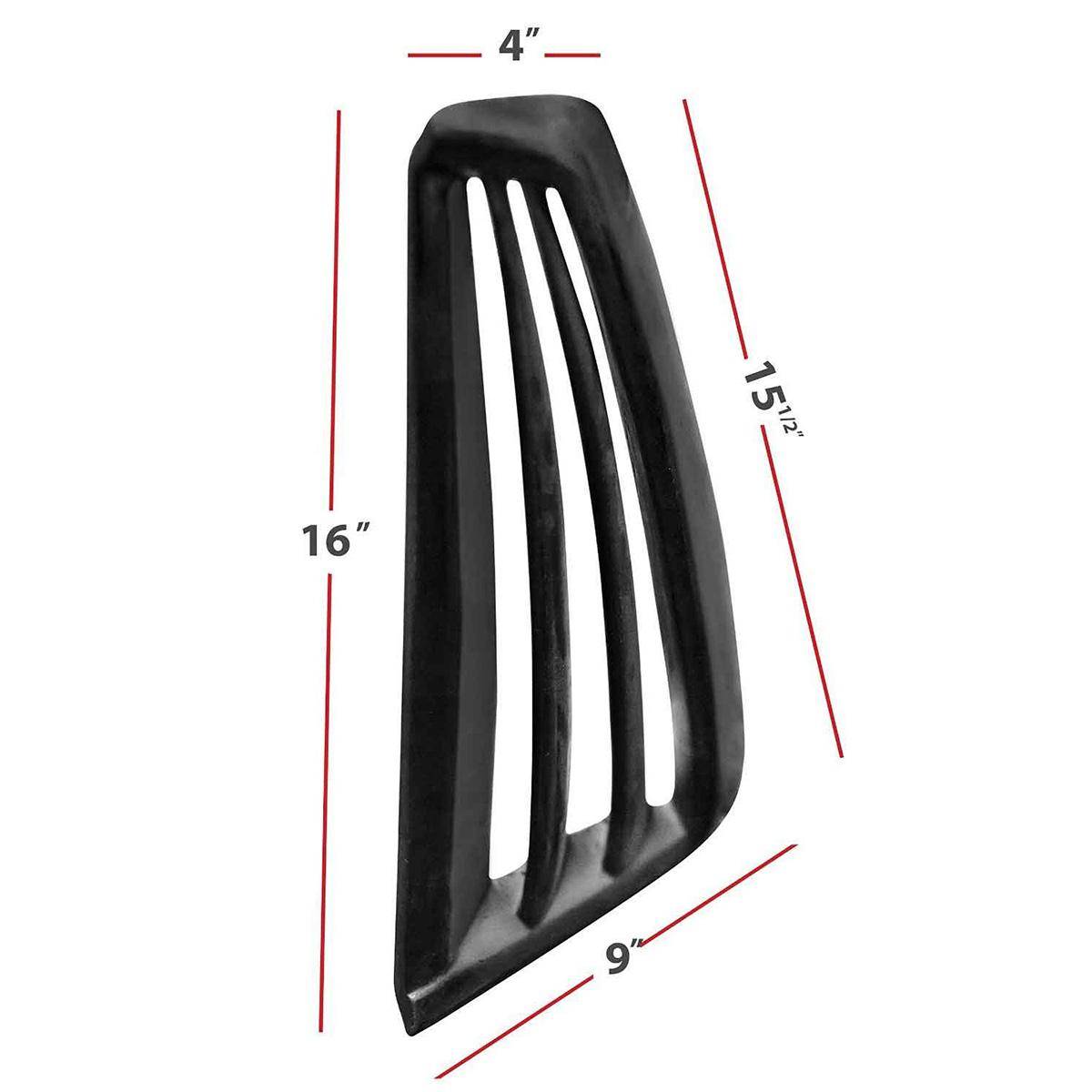 KBD - Ford Mustang 1999-2004 Sallen Style 6 Piece Polyurethane Full Body Kit (37-2120)