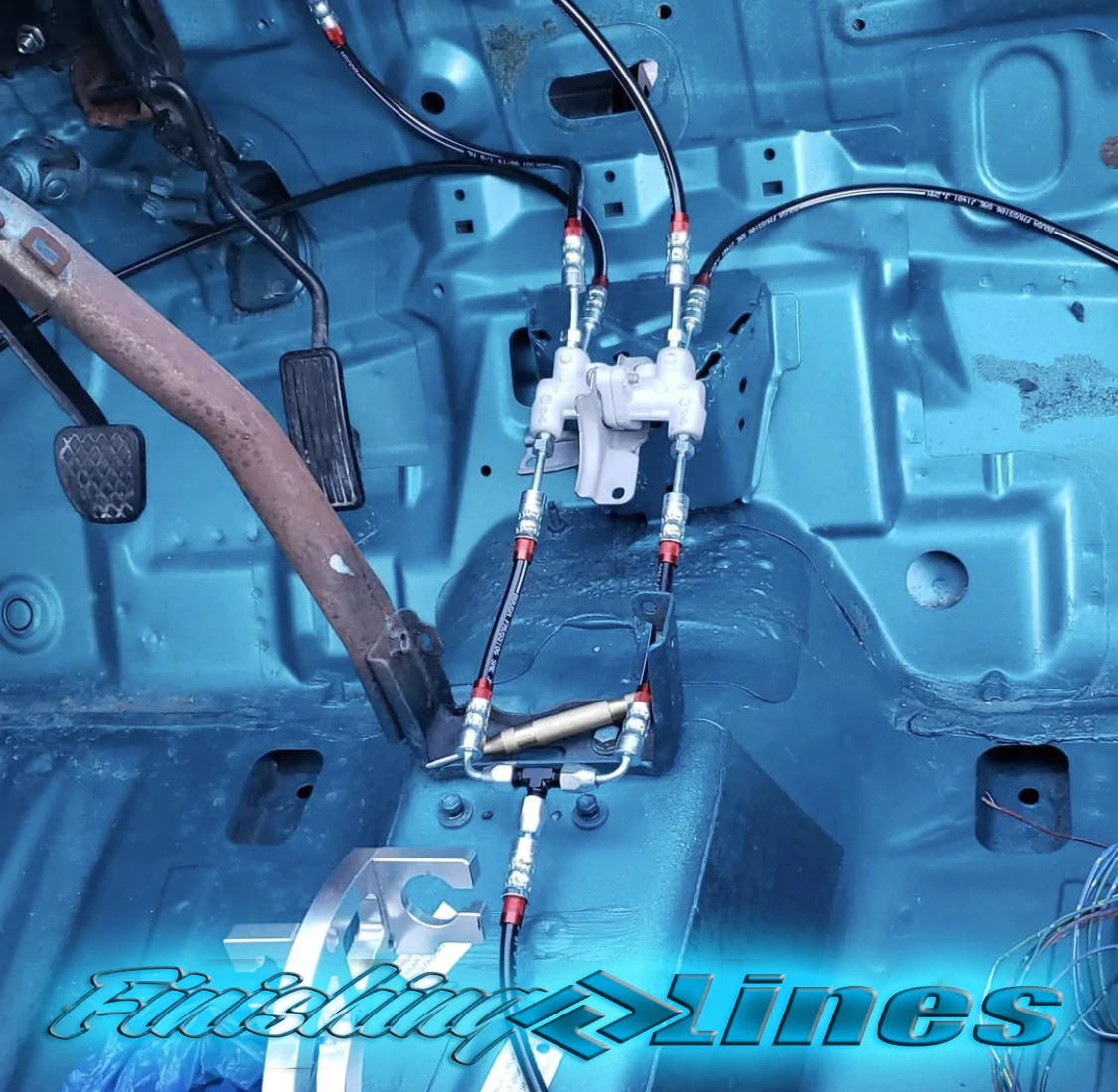 Finishing Lines - EF/CRX Full Tuck with Inline Staging Brake Provision for CNC412
