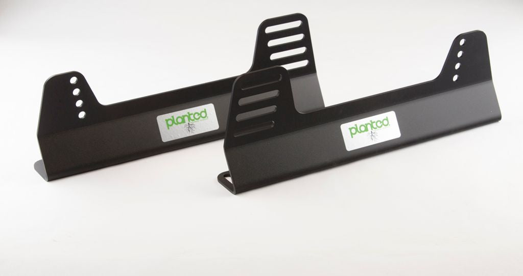 Planted Seat Bracket - STEEL OFFSET UNIVERSAL SIDE MOUNT- BLACK